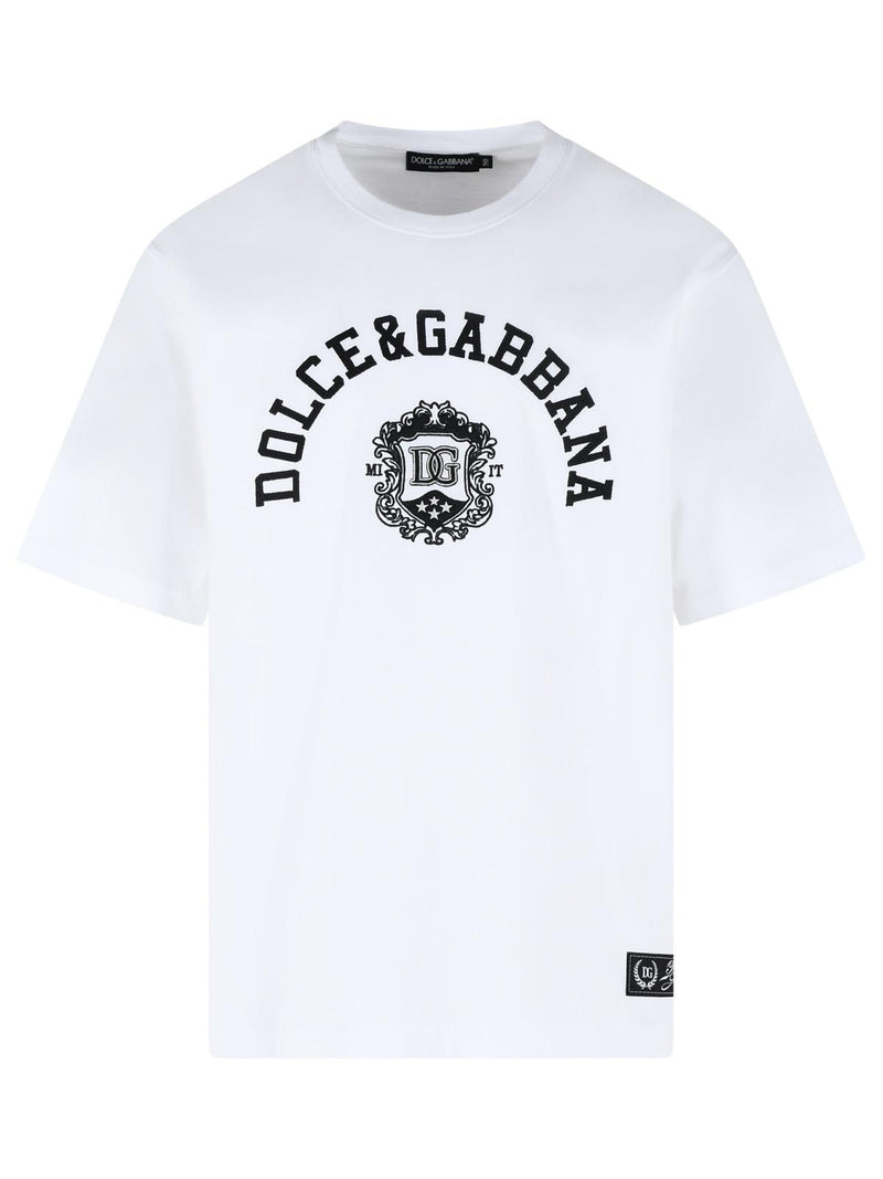 Dolce & Gabbana Dolce & Gabbana Cotton Polo Shirt White Men - World Class Fashion