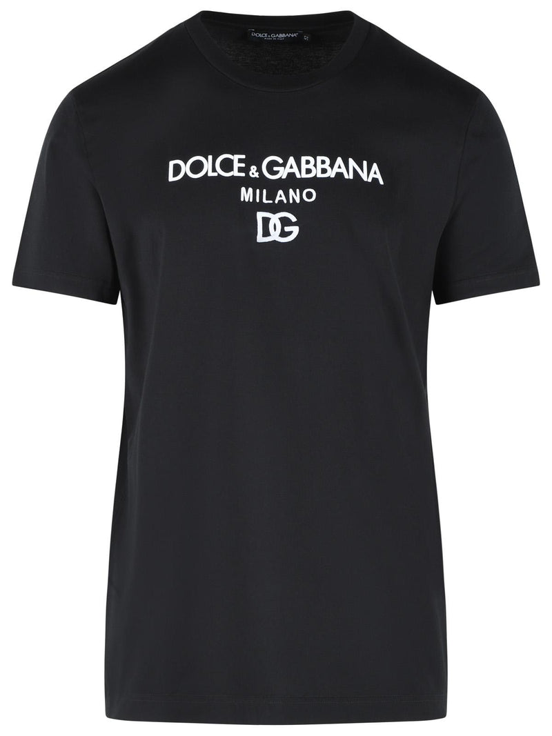 Dolce & Gabbana Dolce & Gabbana Cotton Polo Shirt Black Men - World Class Fashion
