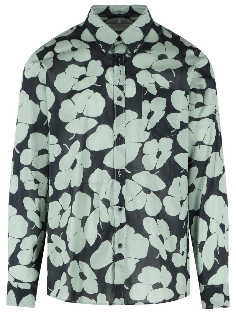 Dries Van Noten Dries Van Noten CORBINO Black Cotton Shirt Men - World Class Fashion