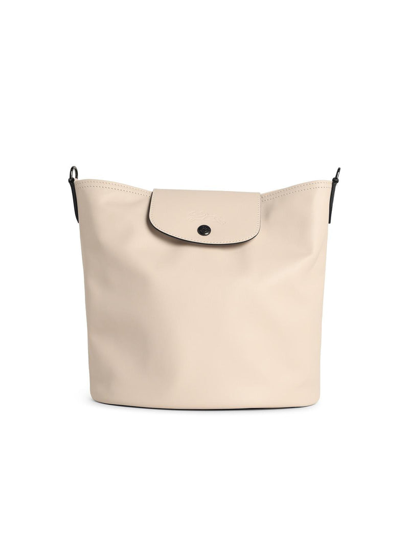Longchamp Bolso bucket Longchamp LE Pliage Xtra color crema - World Class Fashion