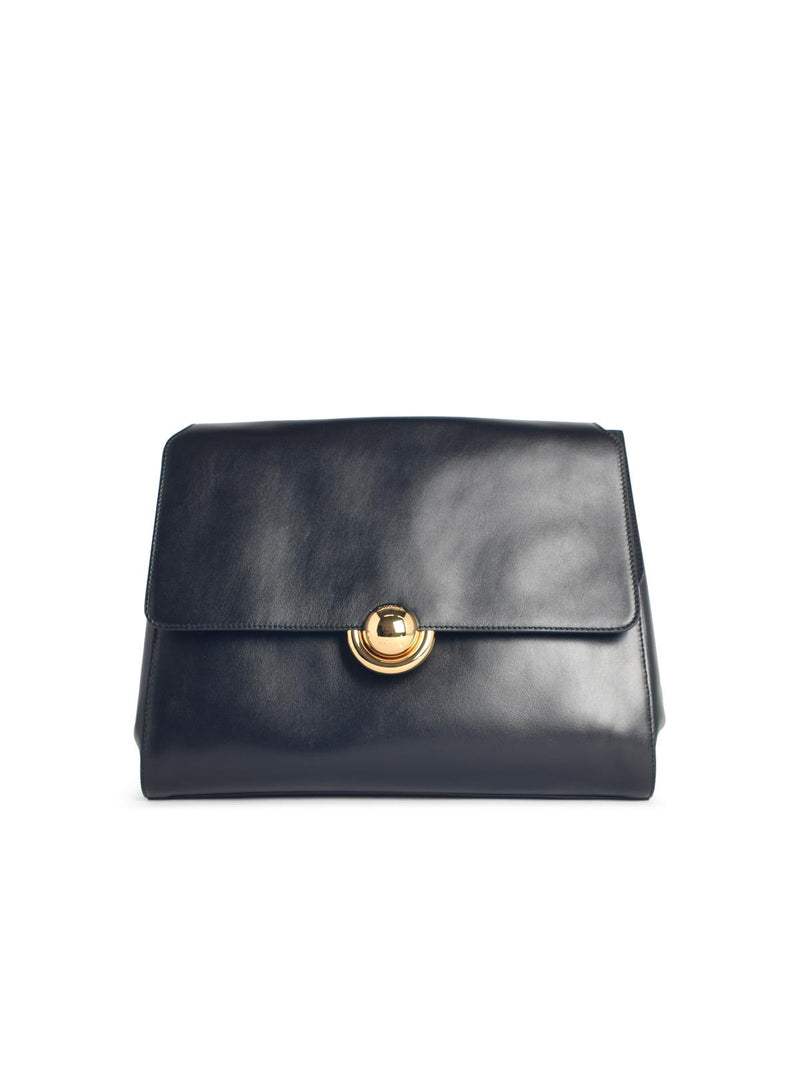 Furla Bolso de Hombro Furla M Domus de Piel Negra - World Class Fashion