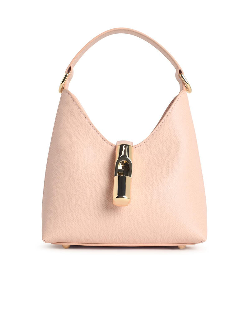 Furla Furla HOBO Iride Mini Bag Pink Leather - World Class Fashion