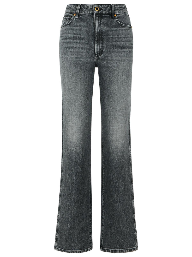 Khaite Khaite Danielle Warwick Cotton Jeans Black - World Class Fashion