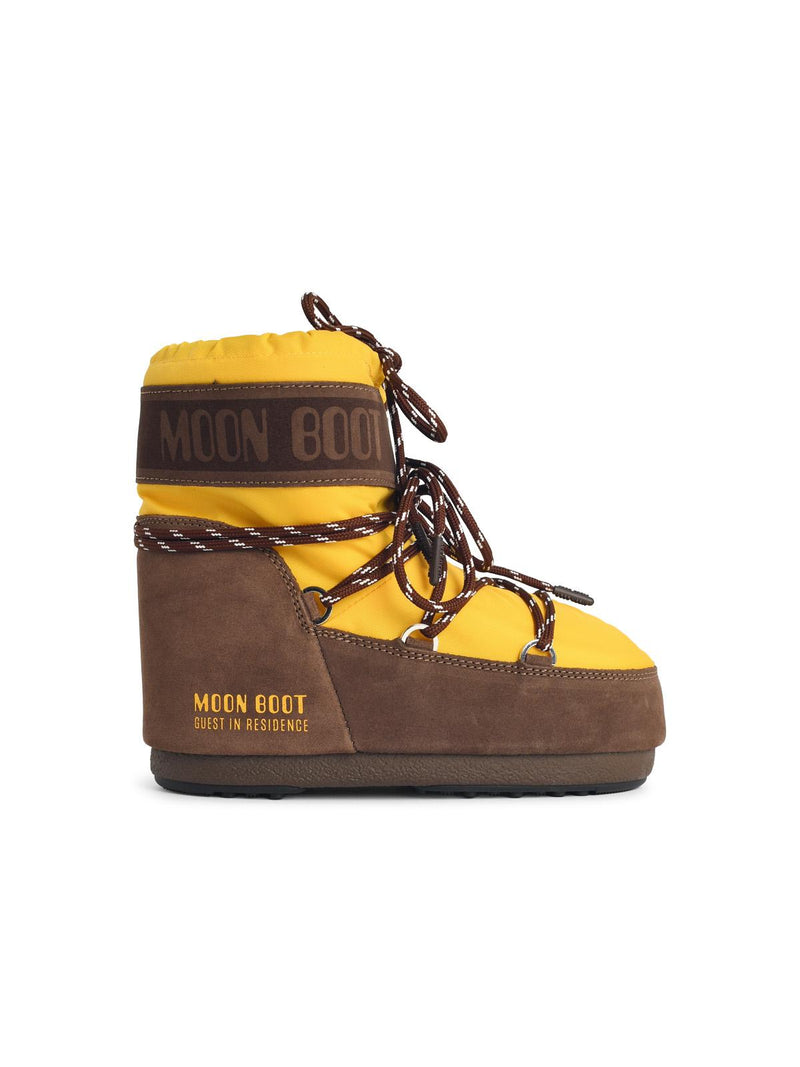 Moonboot Botas de poliamida Moonboot ICON Low amarillas - World Class Fashion