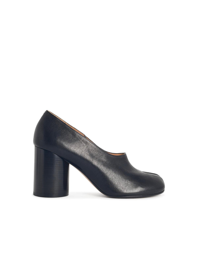 Maison Margiela Maison Margiela Tabi Black Leather Women Pumps - World Class Fashion