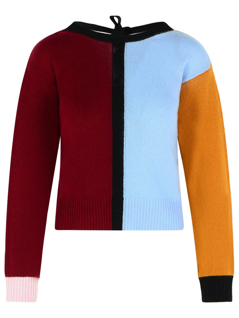 Marni Marni Suéter de cachemira multicolor para mujer - World Class Fashion