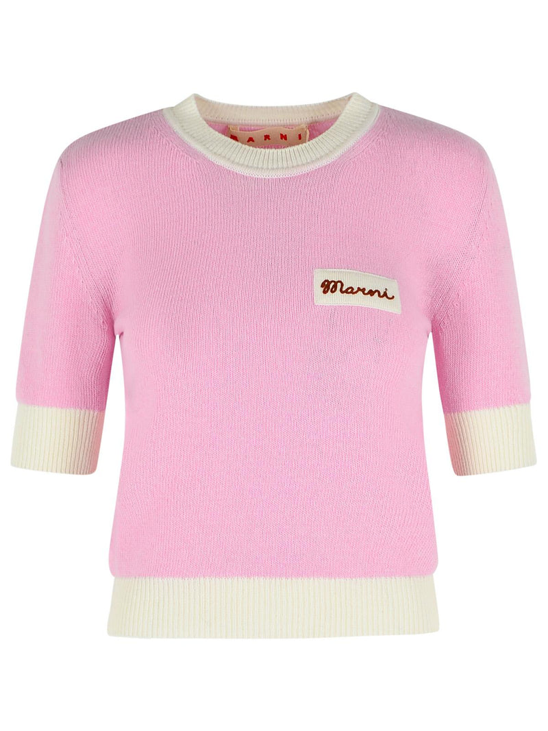 Marni Marni Jersey de Lana Rosa Mujer - World Class Fashion