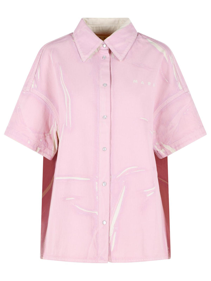 Marni Marni Cotton Shirt Pink Women - World Class Fashion