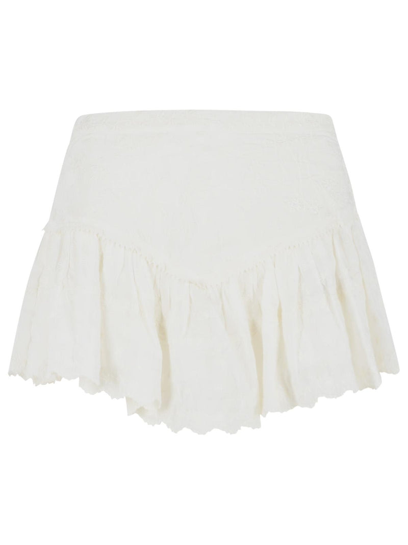 Isabel Marant Isabel Marant Zoelia Shorts White Women - World Class Fashion