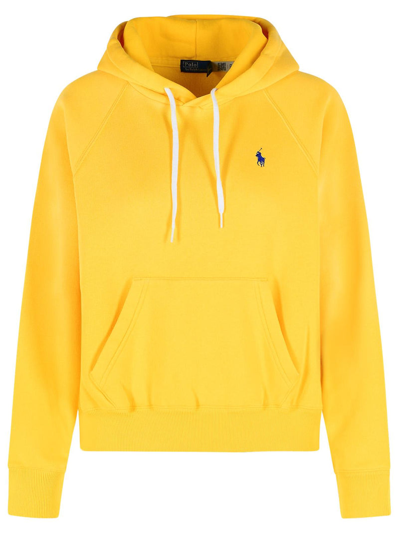 Polo Ralph Lauren Polo Ralph Lauren Cotton Blend Sweatshirt Yellow - World Class Fashion