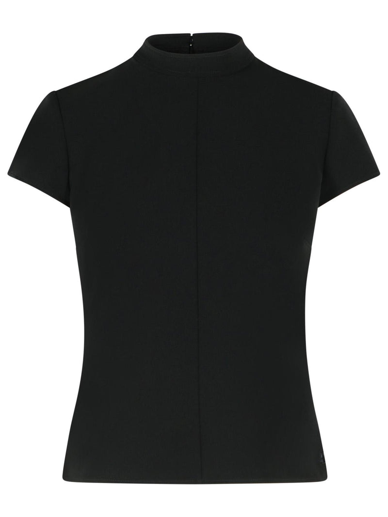 Courreges Courreges 'HERITAGE' Black Polo Shirt Women - World Class Fashion