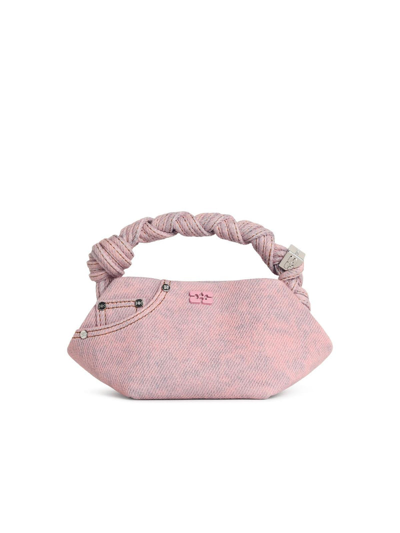 Ganni Ganni 'BOU' Mini Bag Pink Denim - World Class Fashion