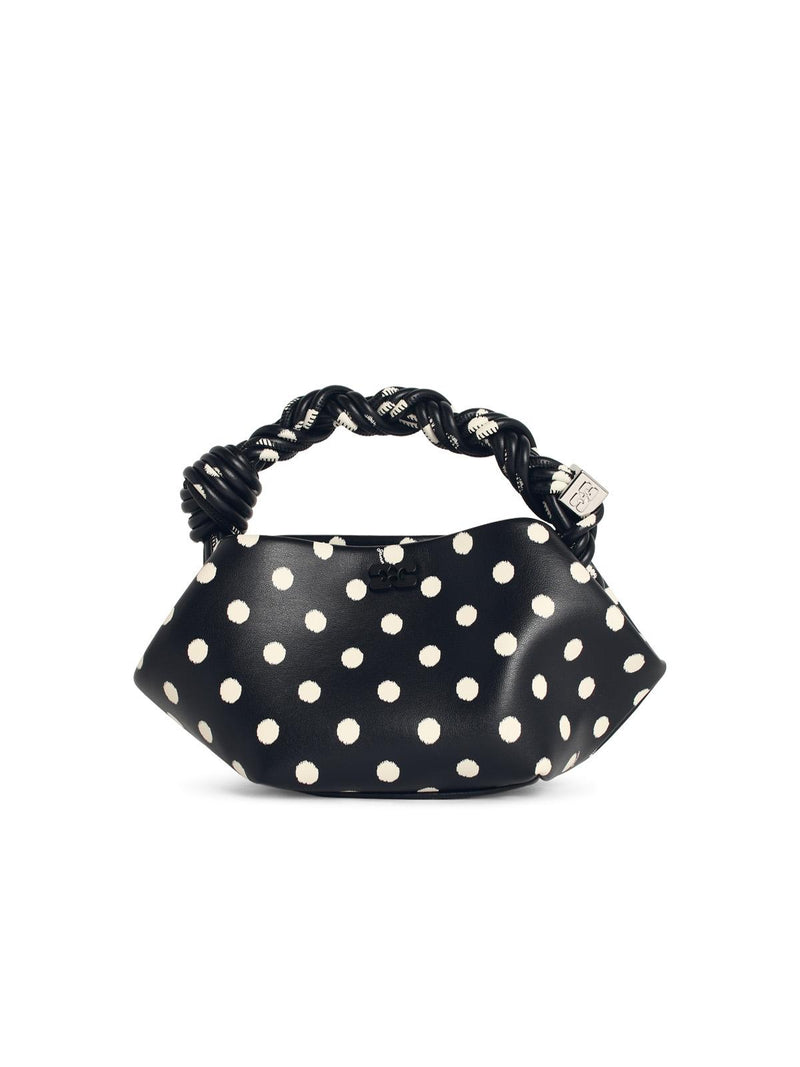 Ganni Ganni 'BOU' Mini Bag Black Leather Women - World Class Fashion
