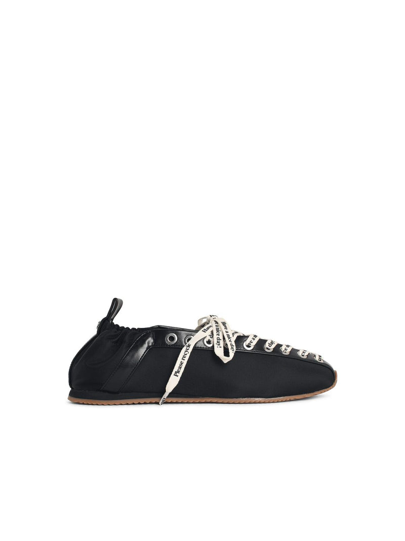 Ganni Ganni SPORTY Black Ballet Flats Women - World Class Fashion