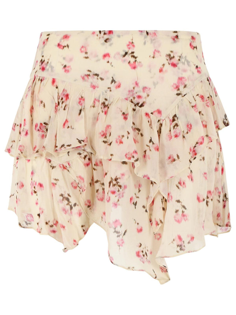 Isabel Marant Etoile Falda Isabel Marant Etoile LOLITA Viscosa Beige - World Class Fashion