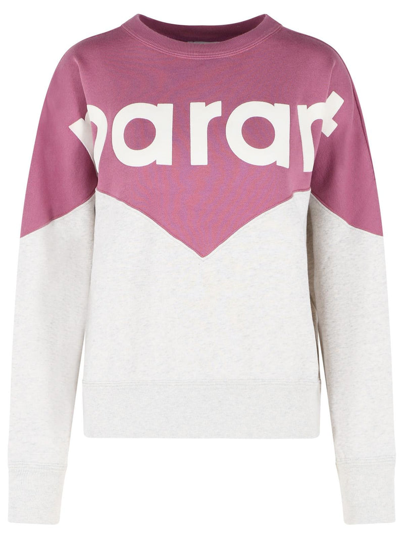 Isabel Marant Etoile Sudadera de algodón Isabel Marant Etoile 'HOUSTON' violeta - World Class Fashion