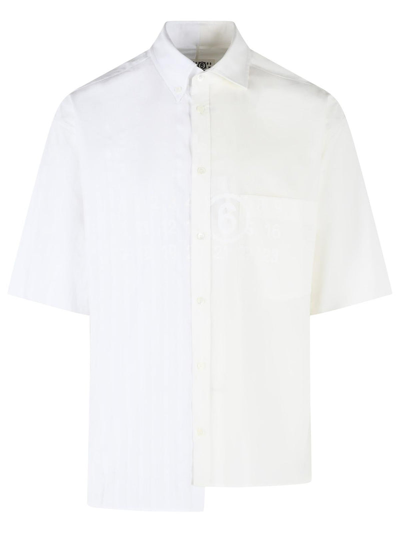 MM6 Maison Margiela MM6 Maison Margiela White Cotton Shirt Men - World Class Fashion