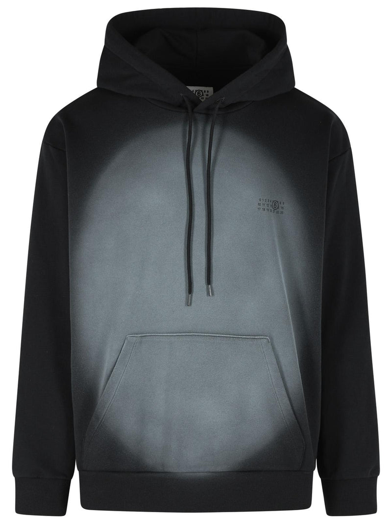 MM6 Maison Margiela MM6 Maison Margiela Cotton Blend Sweatshirt Black - World Class Fashion