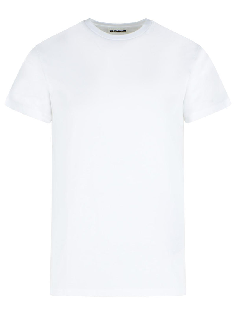 Jil Sander Jil Sander Cotton Crew Neck T-shirt White Men - World Class Fashion