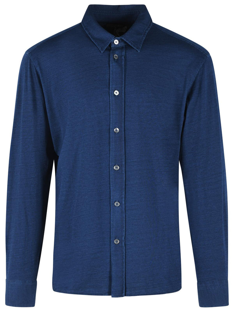 Tom Ford Tom Ford Cotton Shirt Blue Men - World Class Fashion