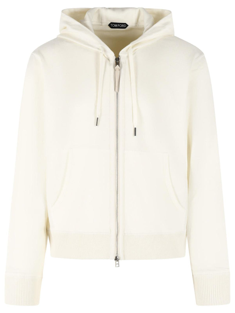 Tom Ford Tom Ford Cashmere Sweater White Men - World Class Fashion