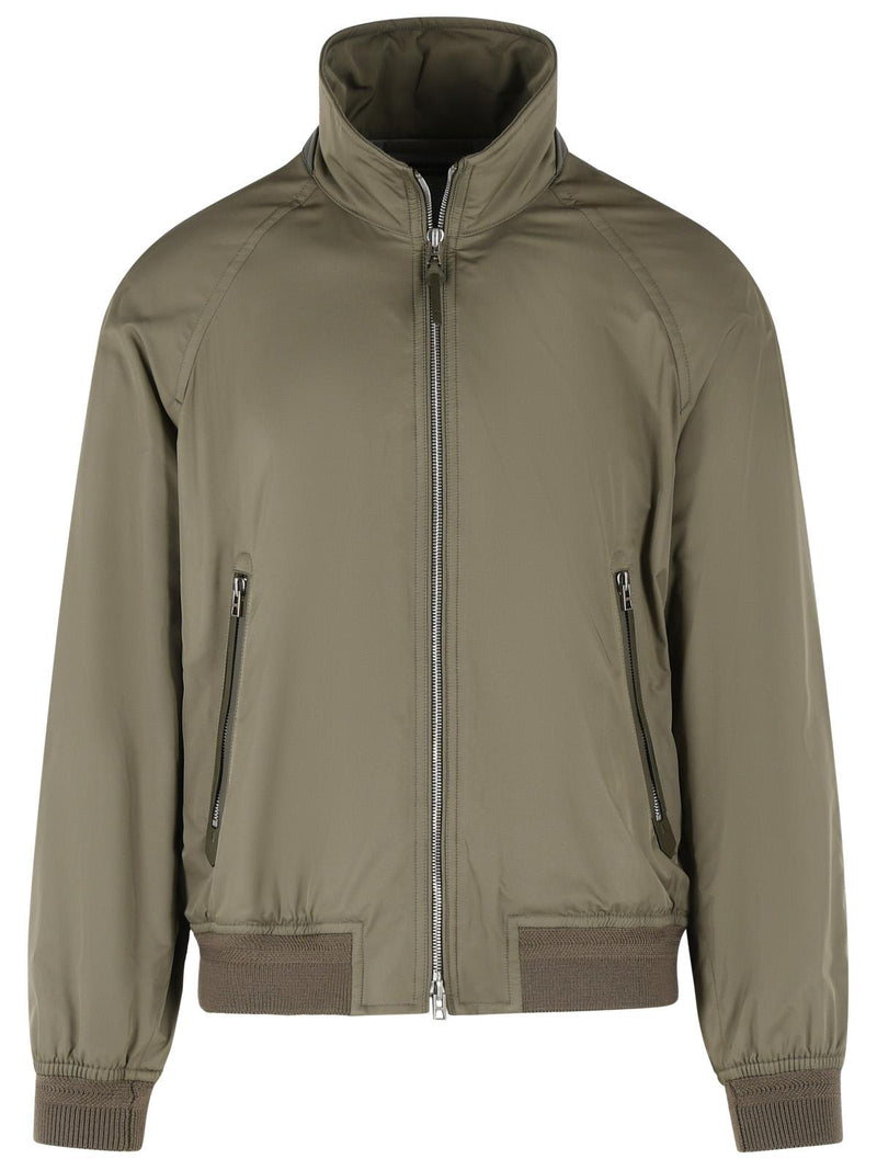 Tom Ford Tom Ford Polyester Blend Jacket Green Men - World Class Fashion