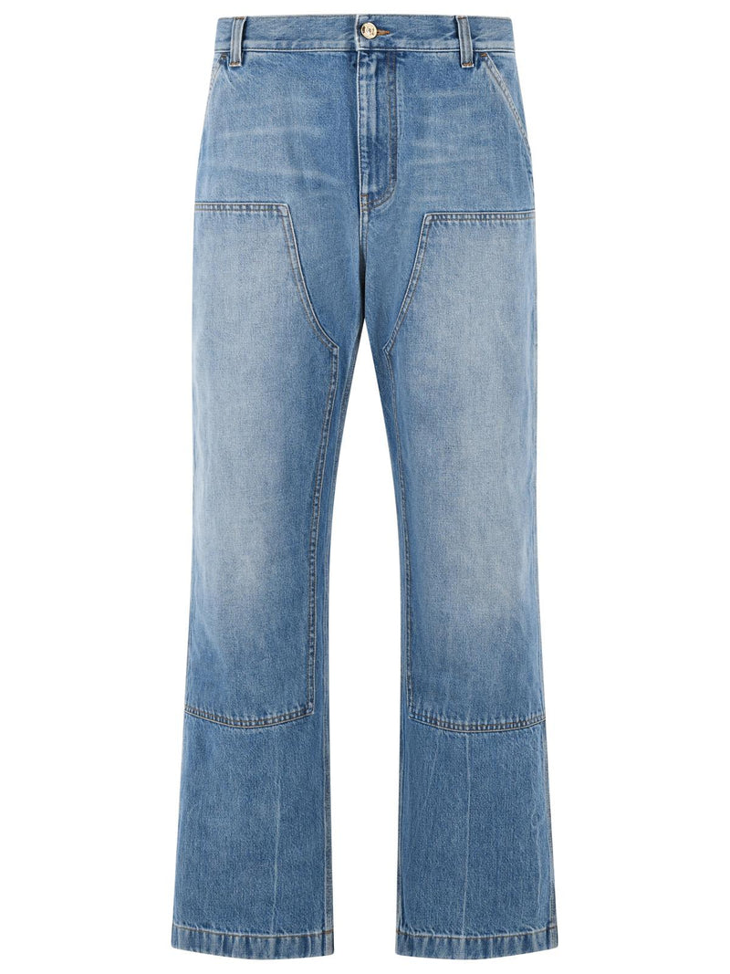 Versace Versace Carpenter Light Blue Denim Jeans - World Class Fashion