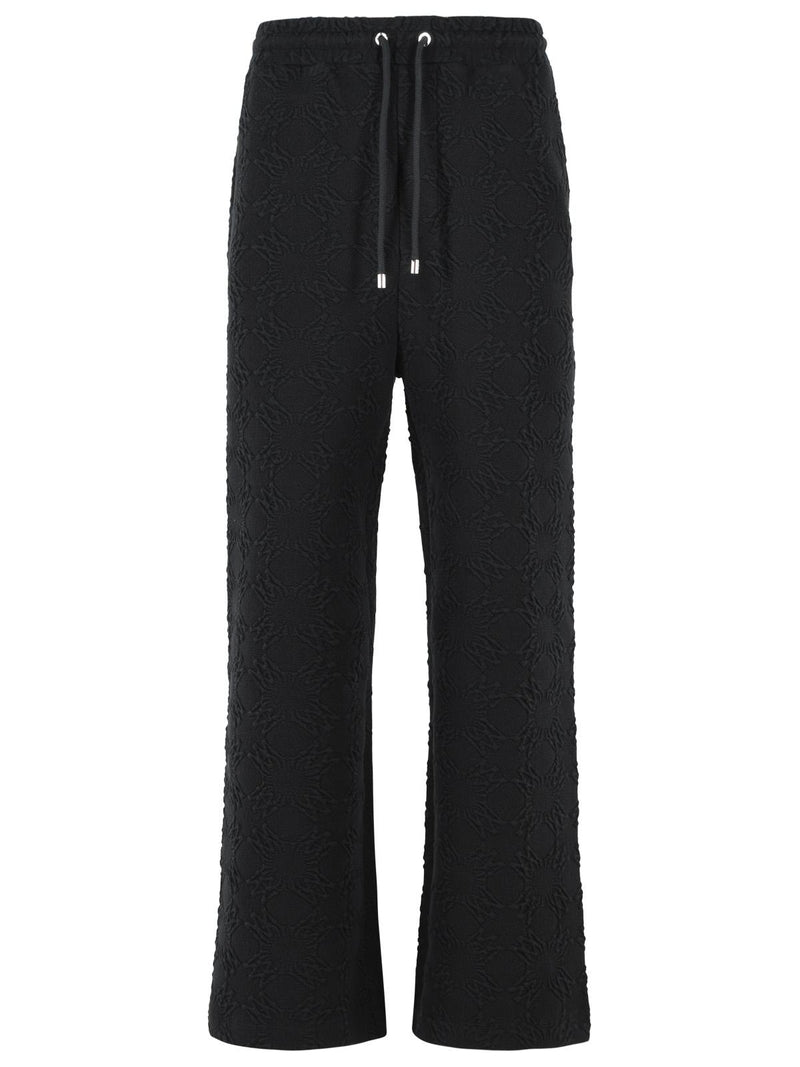 Amiri Amiri MA Quad Black Cotton Blend Pants - World Class Fashion