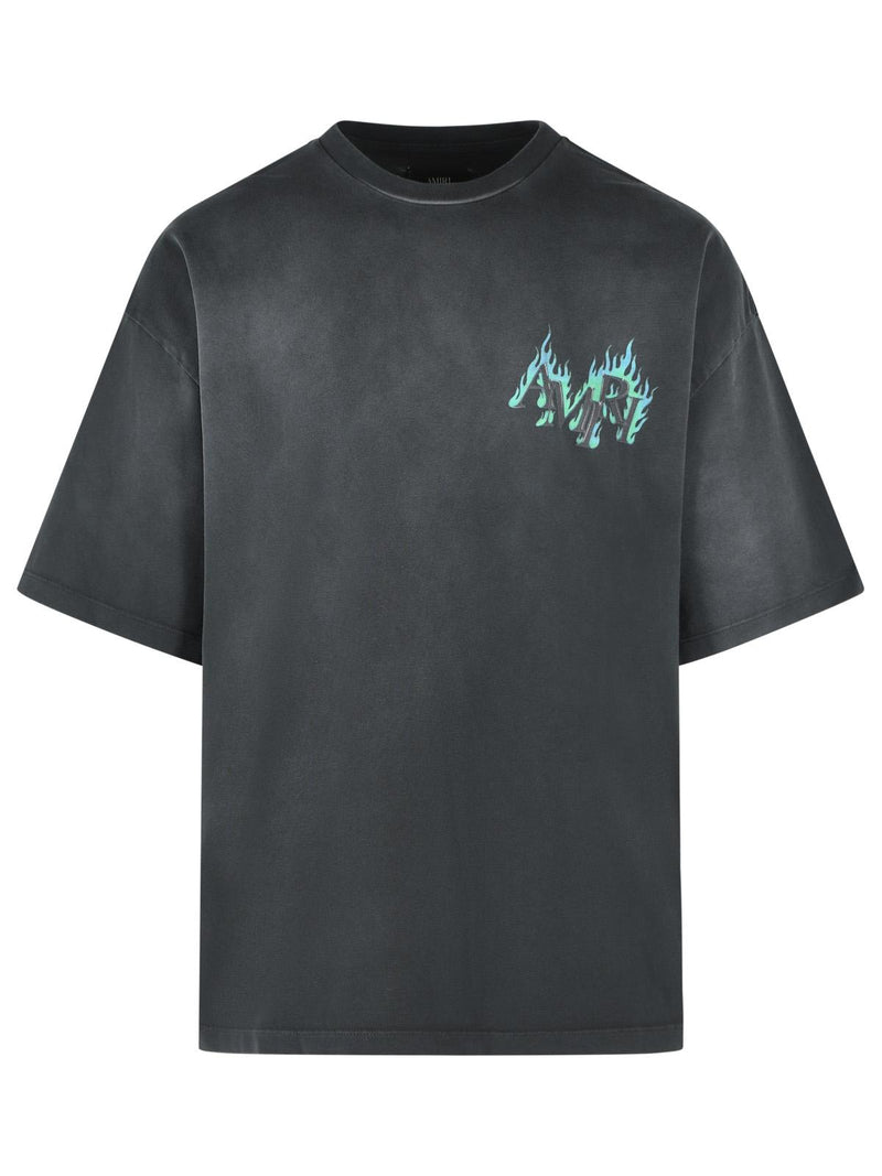 Amiri Amiri Black Cotton T-shirt Men - World Class Fashion