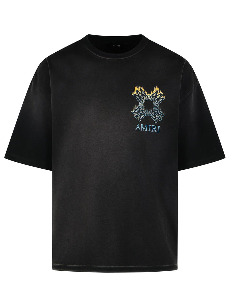 Amiri Amiri MA Quad Black Cotton T-shirt Men - World Class Fashion