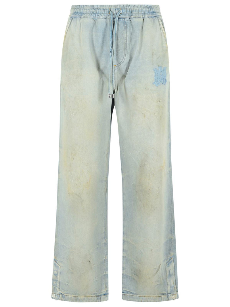Amiri Amiri Light Blue Cotton Jeans Men - World Class Fashion