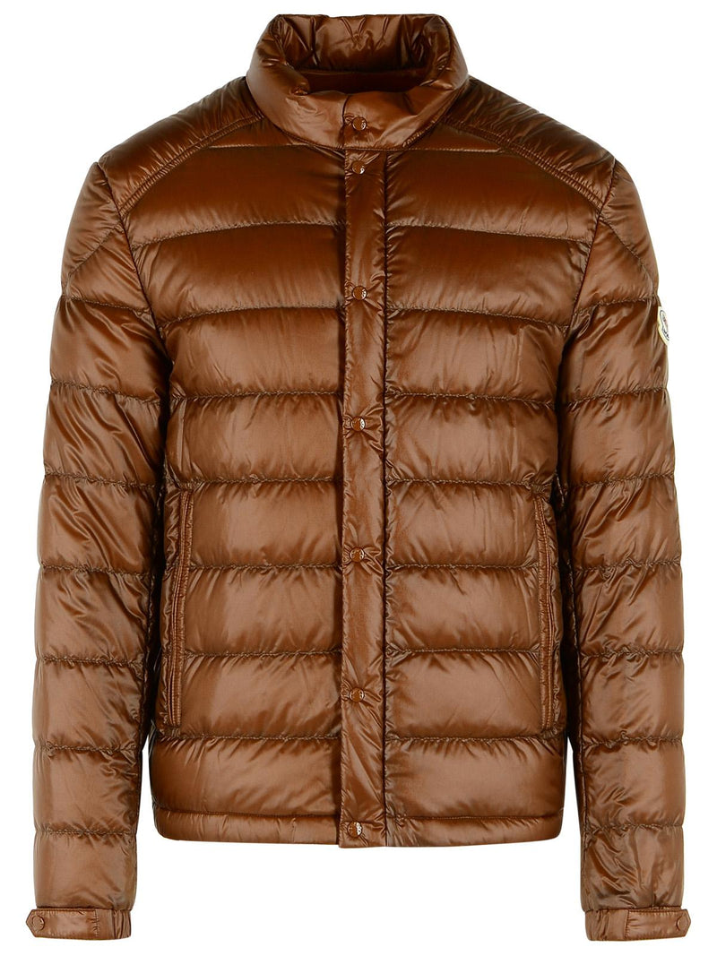 Moncler Moncler SELVES Short Brown Down Jacket Men - World Class Fashion