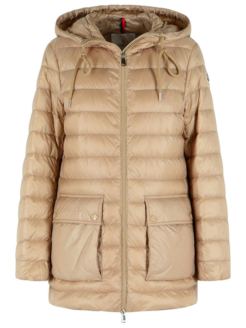 Moncler Moncler JASMIN Beige Polyamide Jacket Women - World Class Fashion