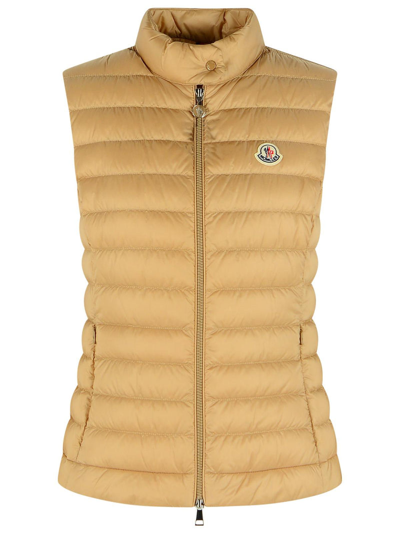 Moncler Moncler Igens' Beige Polyamide Vest Women - World Class Fashion