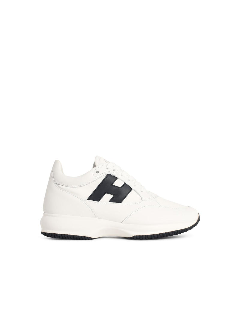 Hogan Zapatillas Hogan 'HOGAN Interactive' de piel blanca - World Class Fashion