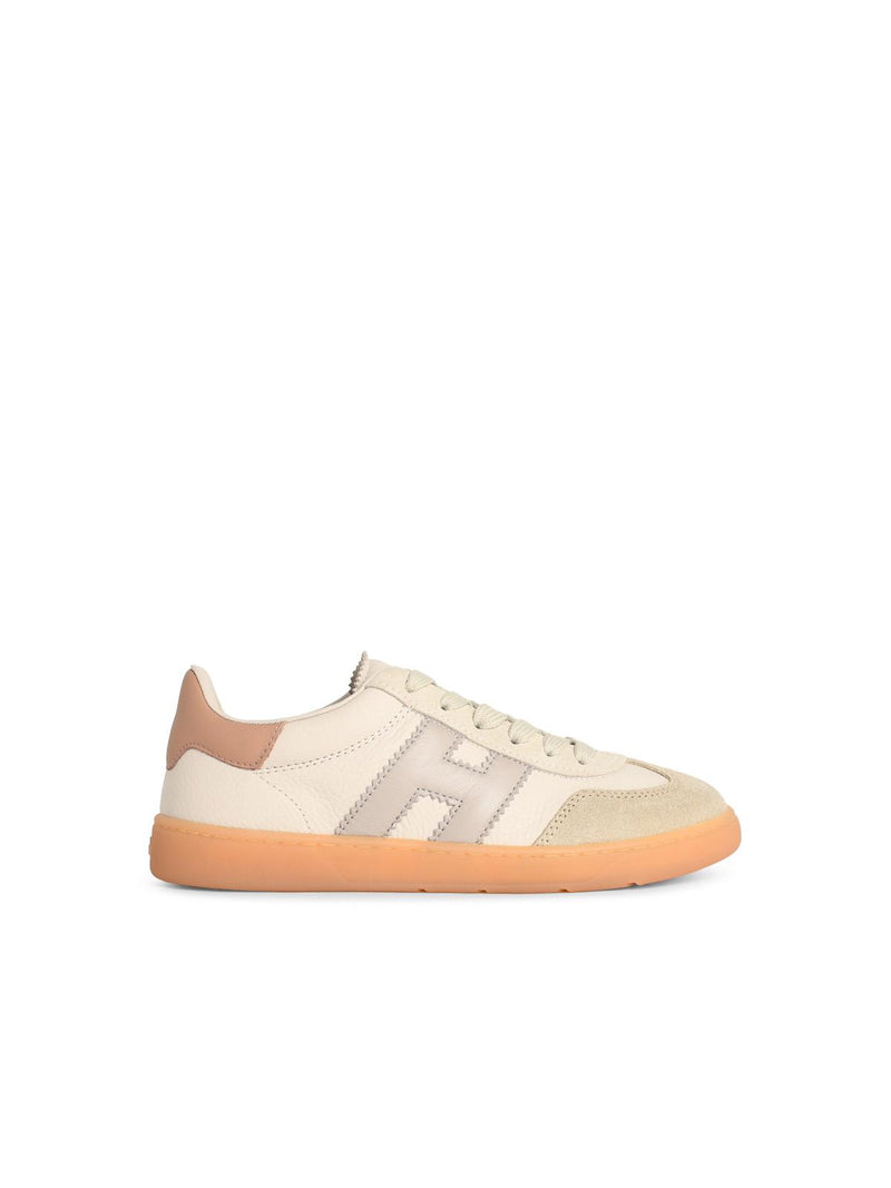 Hogan Zapatillas Hogan COOL de piel napa blanca para mujer - World Class Fashion