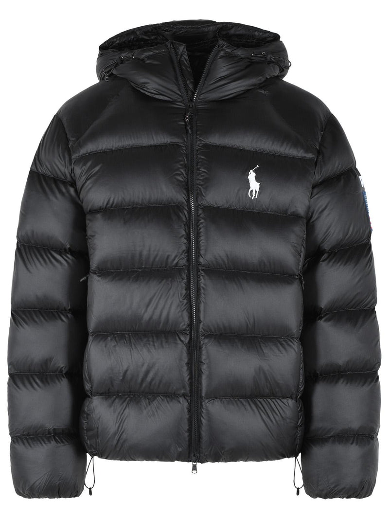 Polo Ralph Lauren Polo Ralph Lauren Nylon Bomber Jacket Black - World Class Fashion