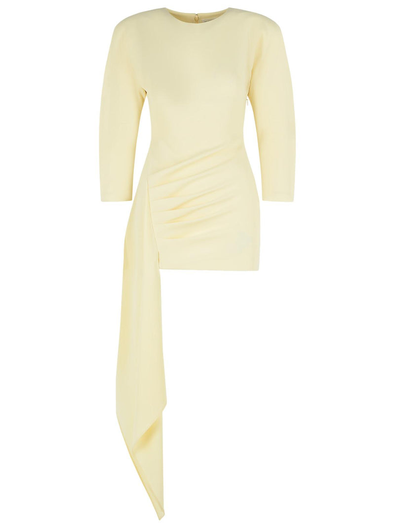 The Andamane The Andamane AMANDA Cream Mini Dress - World Class Fashion