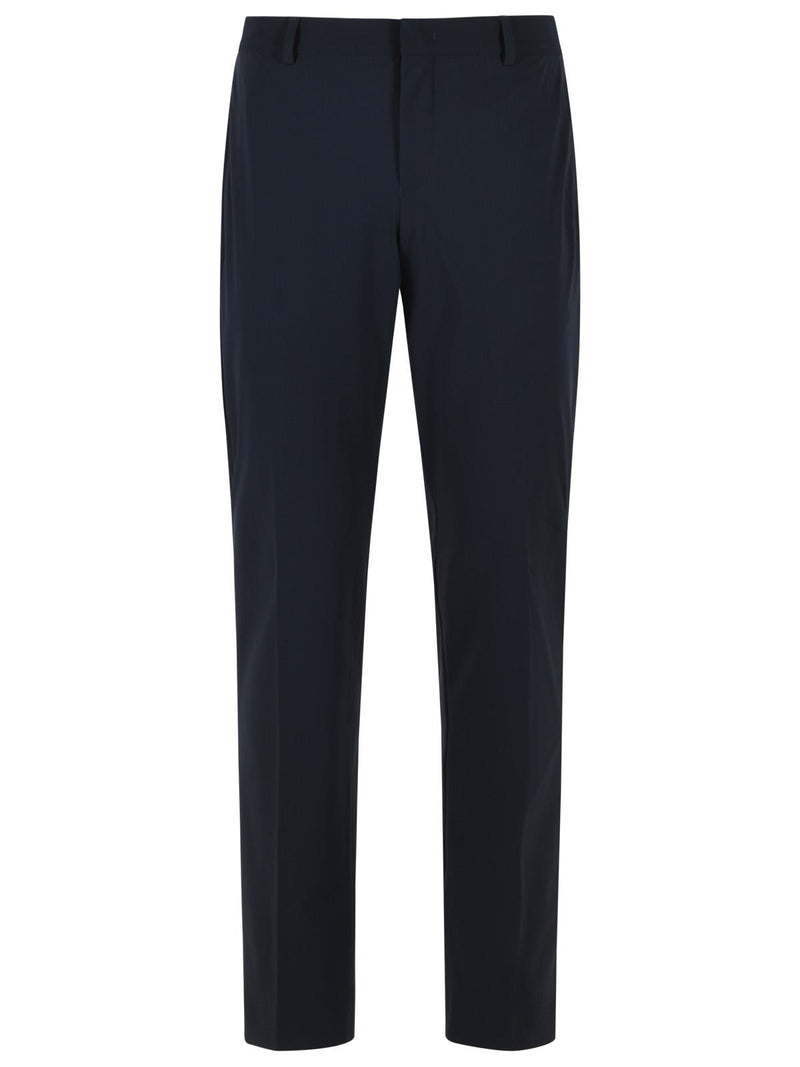 Pt01 Pt01 EPSILON Navy Cotton Blend Pants - World Class Fashion
