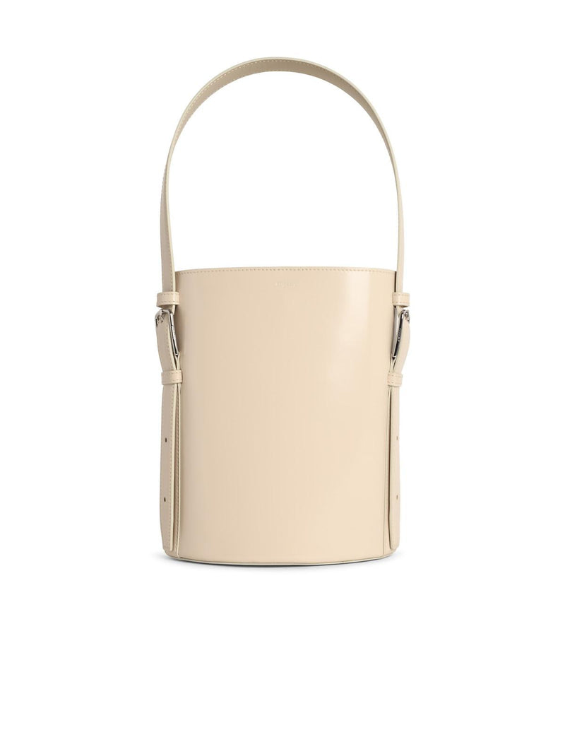 Coperni Coperni ERCONOMIC Bucket Light Beige Leather Bag - World Class Fashion