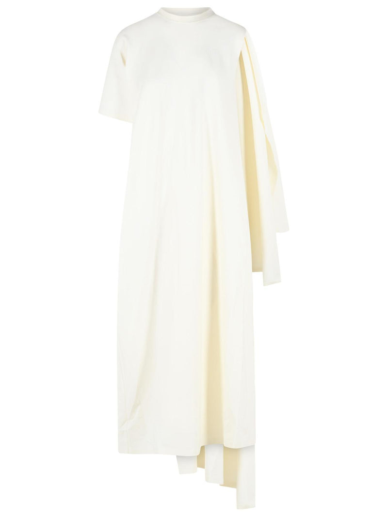 Coperni Vestido asimétrico de mezcla de viscosa Coperni blanco - World Class Fashion