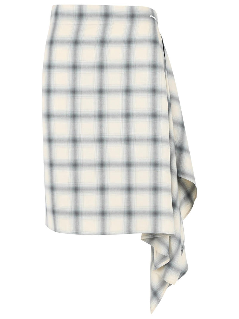 Coperni Coperni ZERO Blue Viscose Skirt - World Class Fashion
