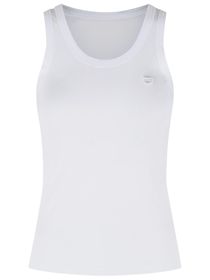 Coperni Coperni White Cotton Blend Tank Top Women - World Class Fashion
