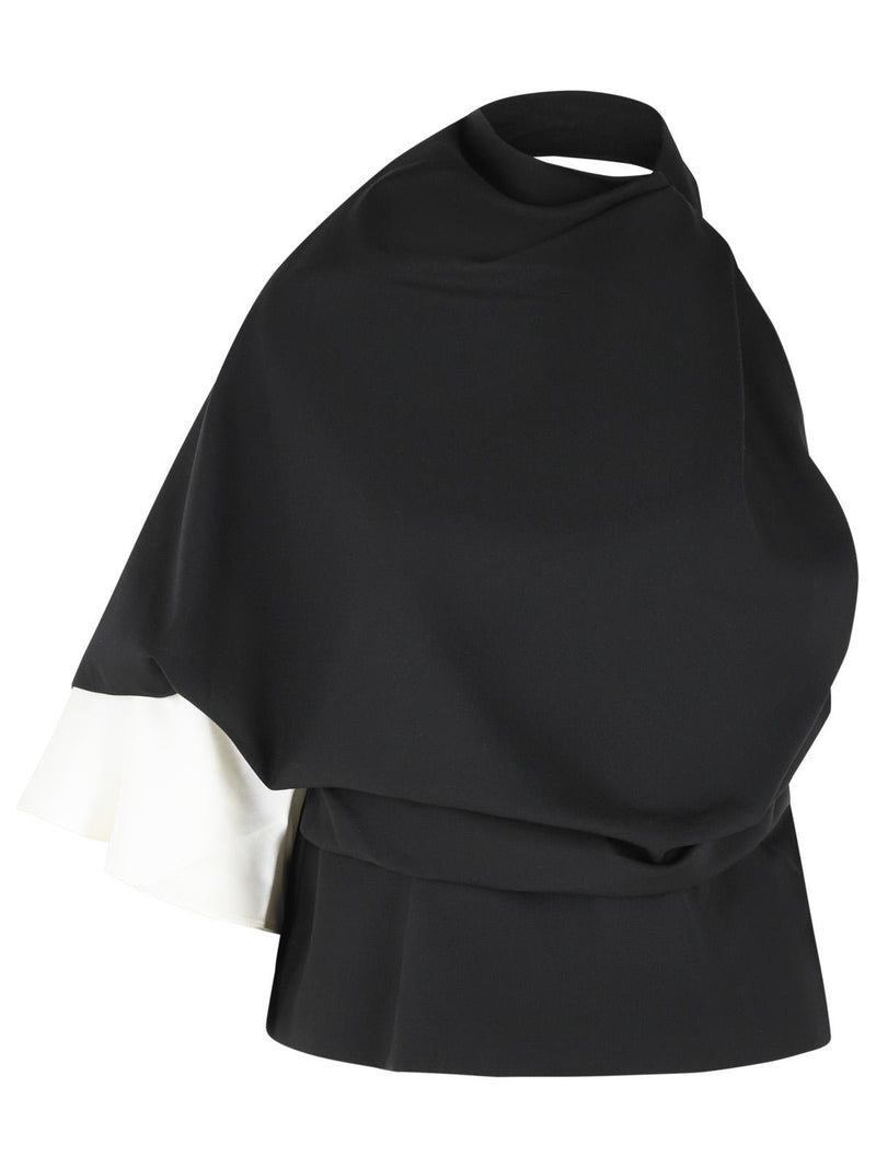Róhe Róhe Wool Blend Blouse Black Women - World Class Fashion