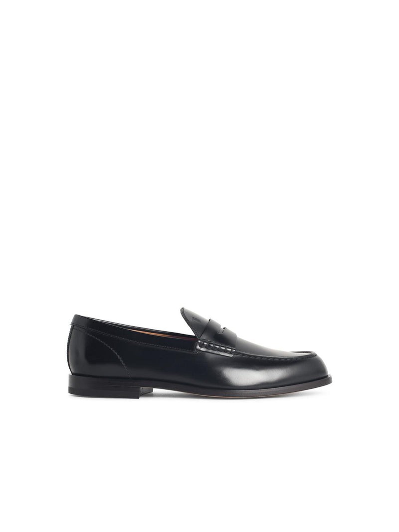 Tod’s Tod's Leather Loafers Black Men - World Class Fashion
