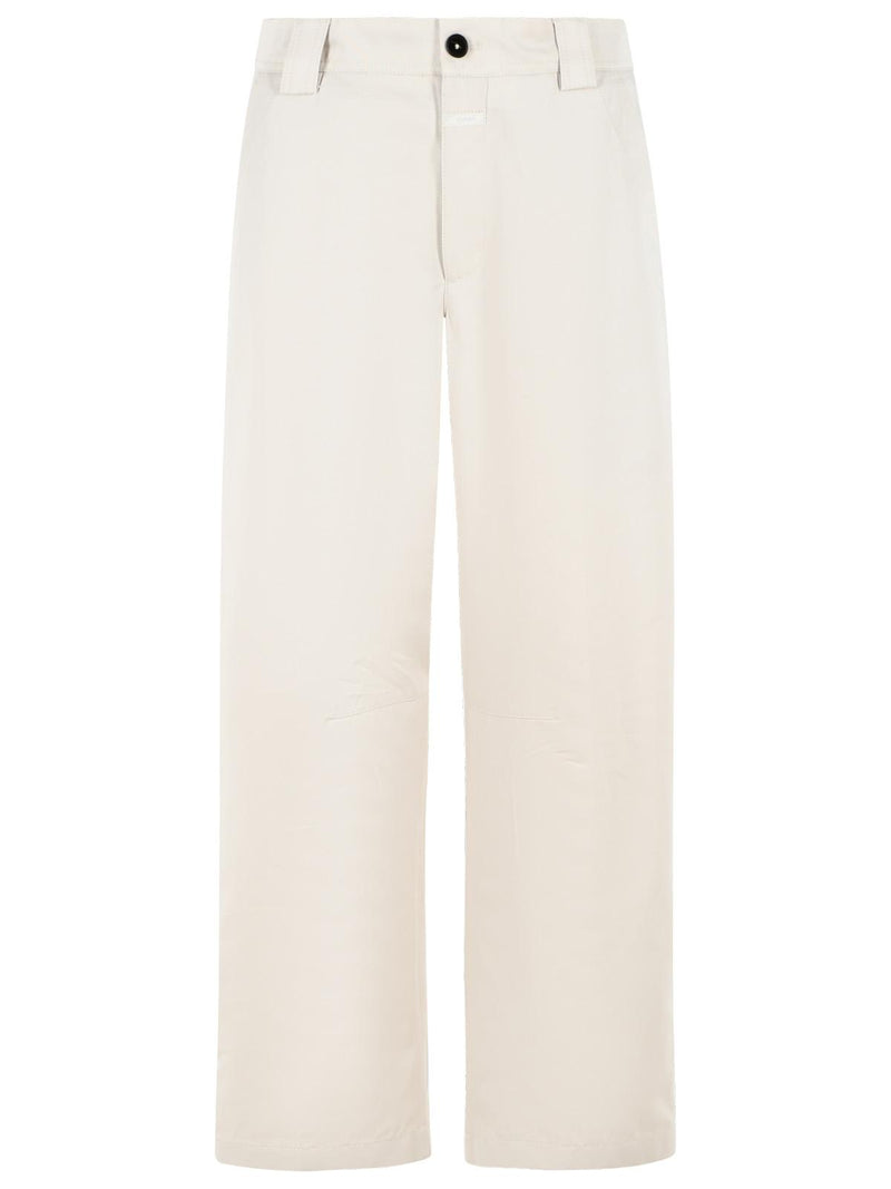 Closed Closed Romi Beige Cotton Pants Women - World Class Fashion