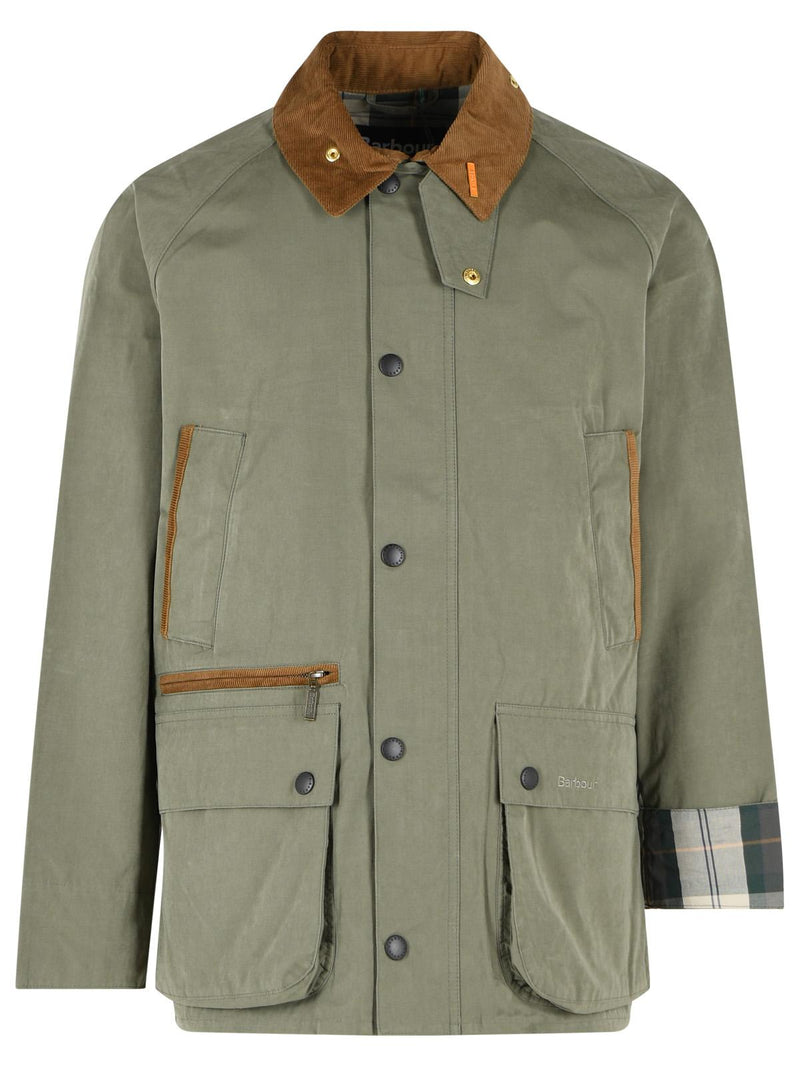 Barbour Barbour Casual Bedale Icons Green Jacket Fern - World Class Fashion