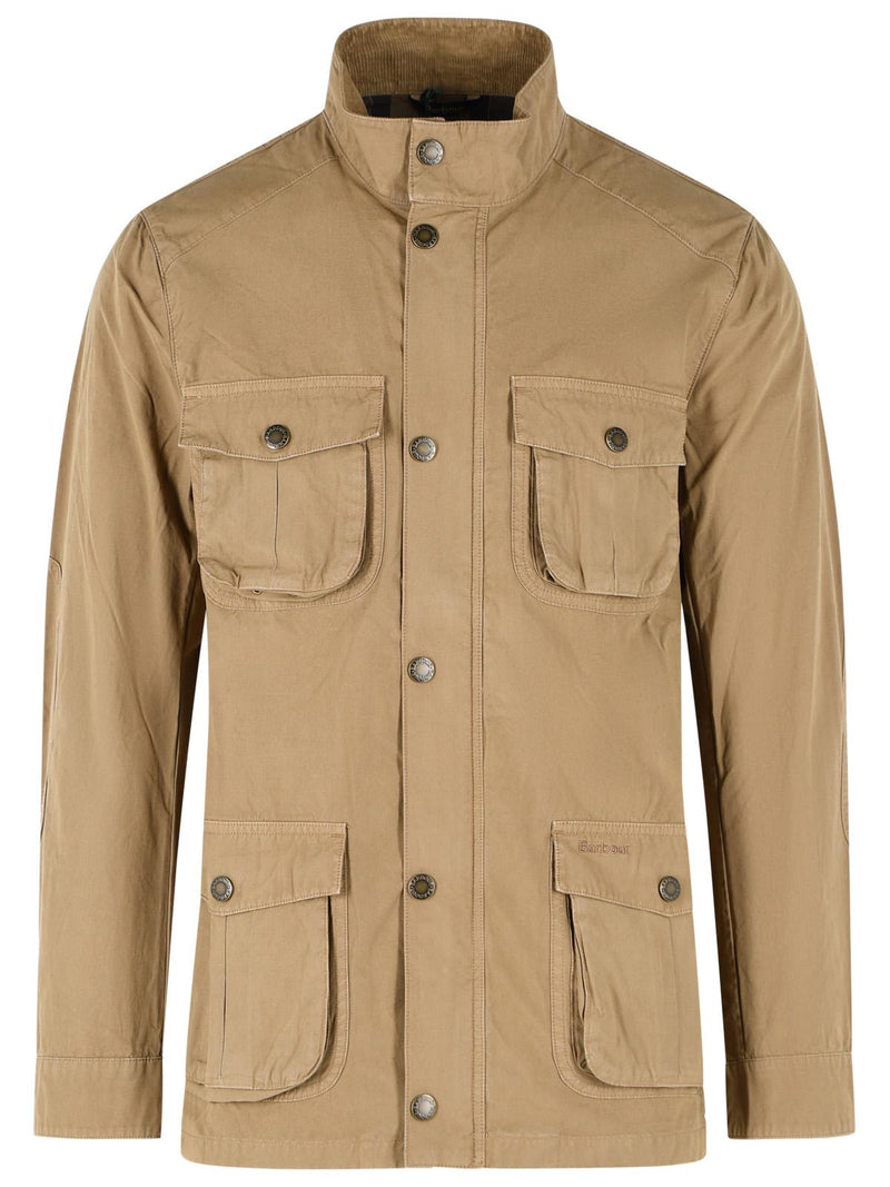 Barbour Barbour Casual Corbridge Beige Cotton Jacket - World Class Fashion