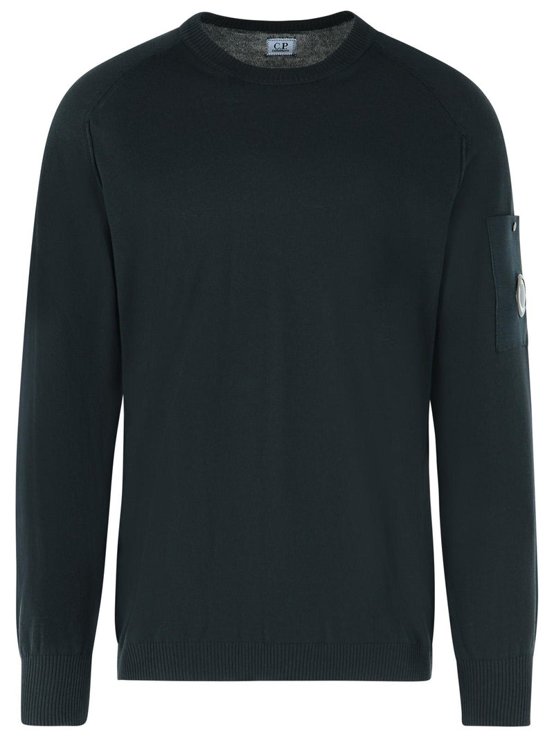 C.P. Company C.P. Company Black Cotton Sweater Men - World Class Fashion