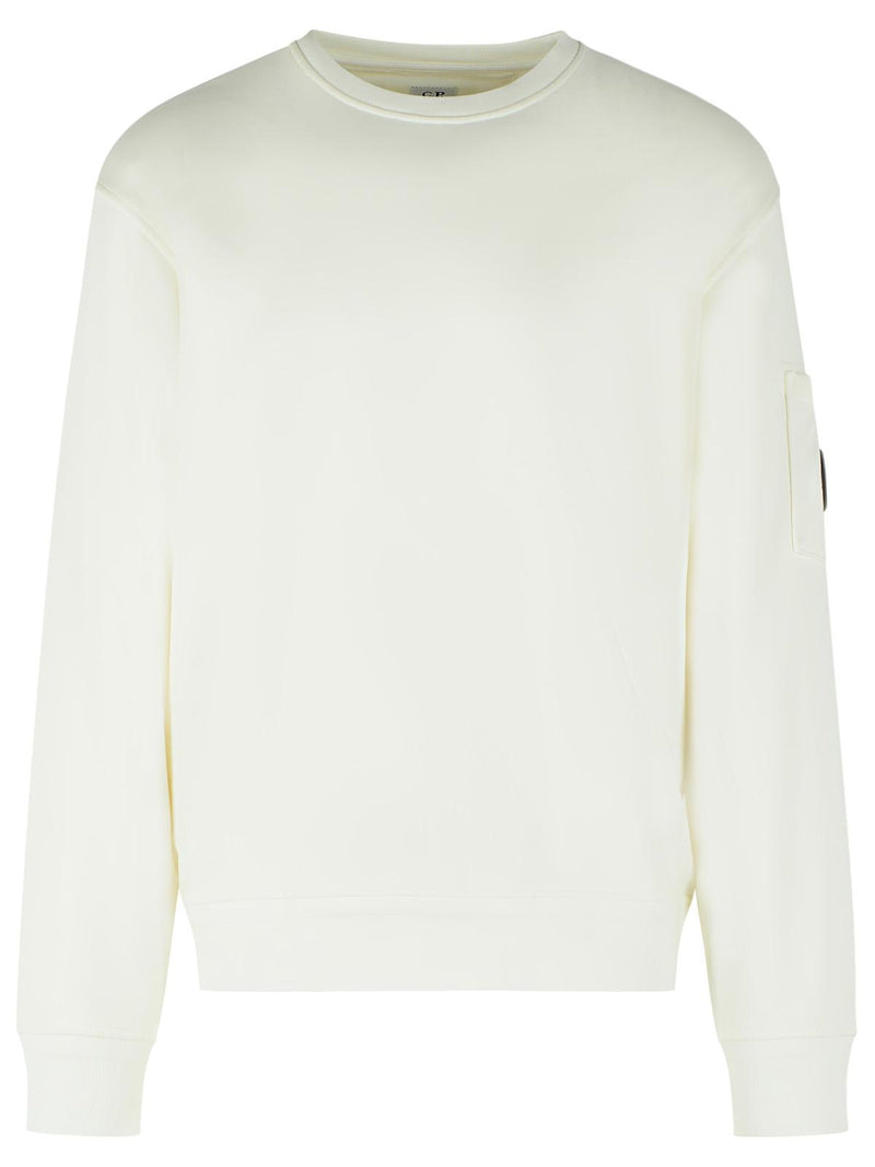 C.P. Company C.P. Company Cotton Sweatshirt White Men - World Class Fashion